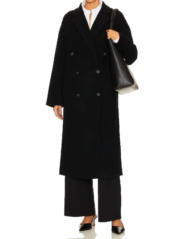 Thea Coat In Black