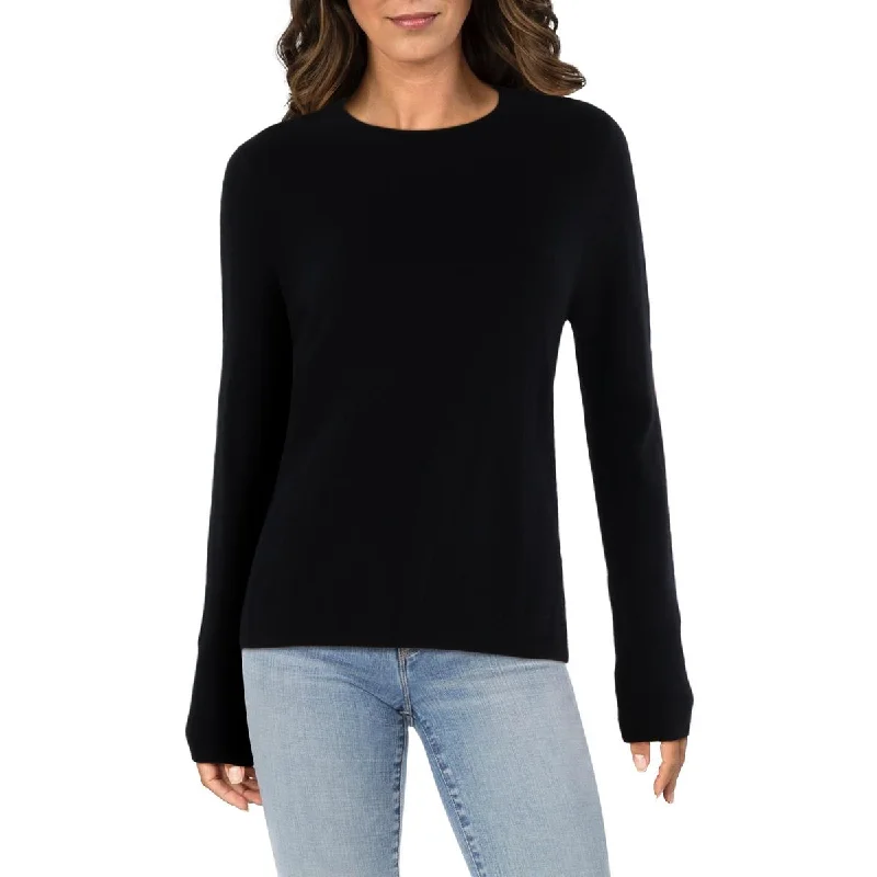 Sutton Studio Womens Cashmere Crewneck Pullover Sweater