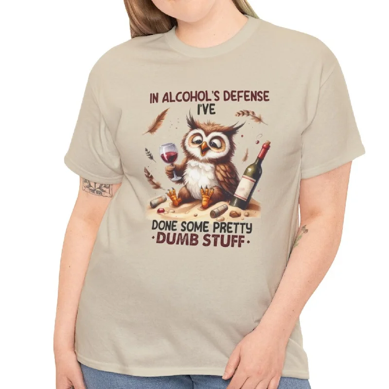 In Alcohols Defense |  Cotton Tee