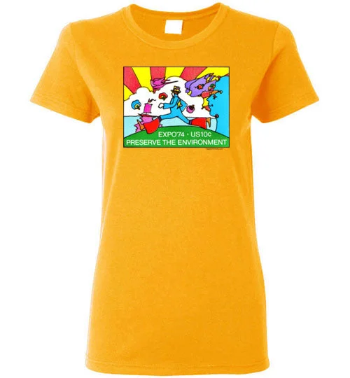 Peter Max's Cosmic Runner Woman's T-Shirt