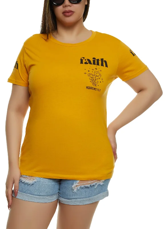 Plus Size Faith Hebrews 11 Graphic Tee