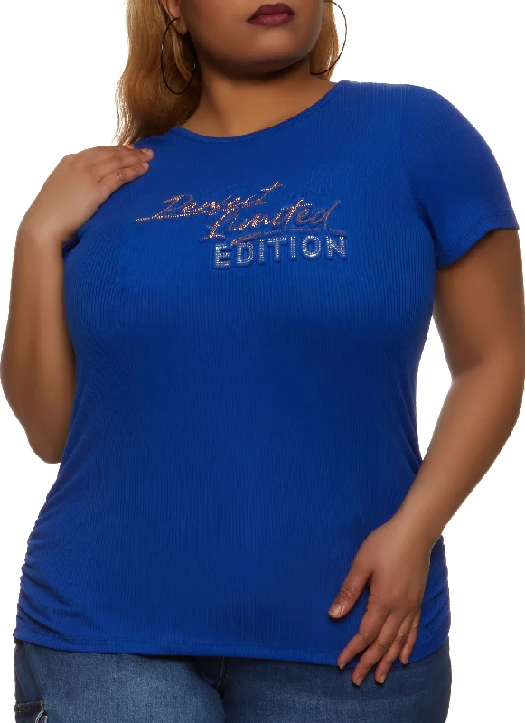 Plus Size Im Not Perfect But Im Limited Edition Top