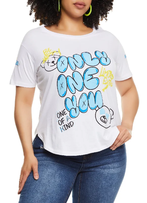 Plus Size Only One You Graphic T Shirt