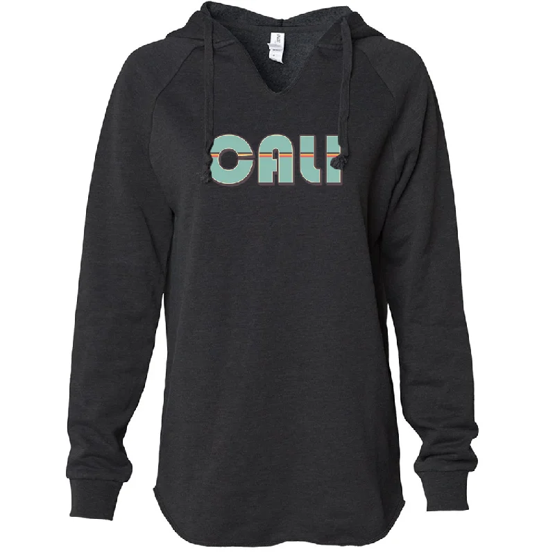 Cali 70's Radical Women's Soft Hooded Pullover