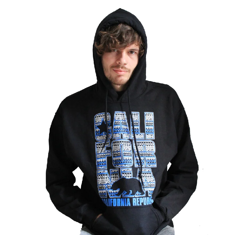 California Republic Tribal Aztec Sweatshirt Hoodie