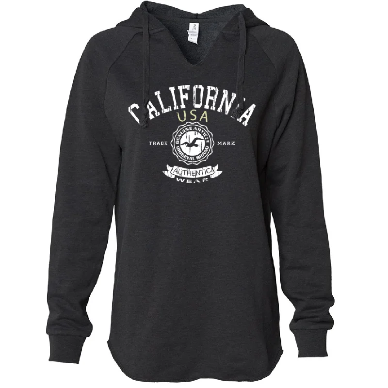 California Vintage Genuine Article Women's Soft Hooded Pullover