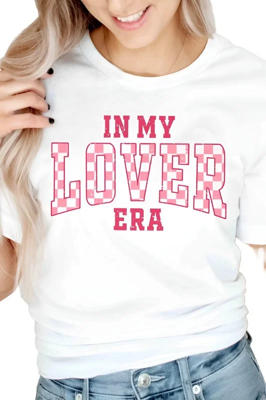 Valentine's Day Checkered In My Lover Era Graphic T-Shirt