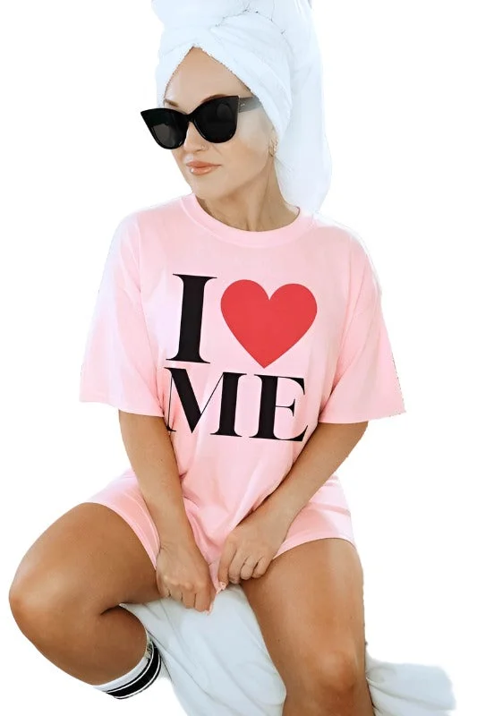 Valentine's Day I Love Me Graphic T-Shirt