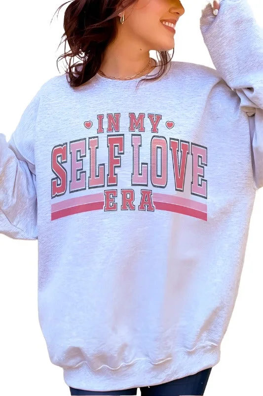 Valentine's Day In My Self Love Era Graphic Sweatshirt