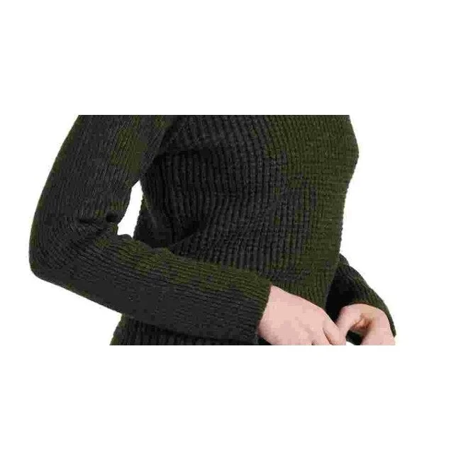 Lucky Brand Women's Waffle Knit Pullover Green Size X-Small