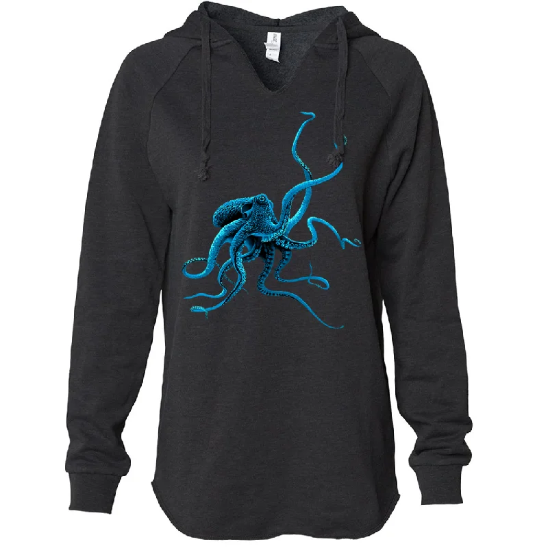 Octopus Women's Soft Hooded Pullover