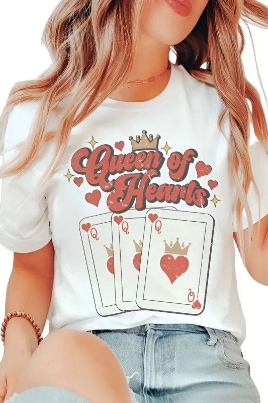 Valentine's Day Queen Of Hearts Graphic T-Shirt