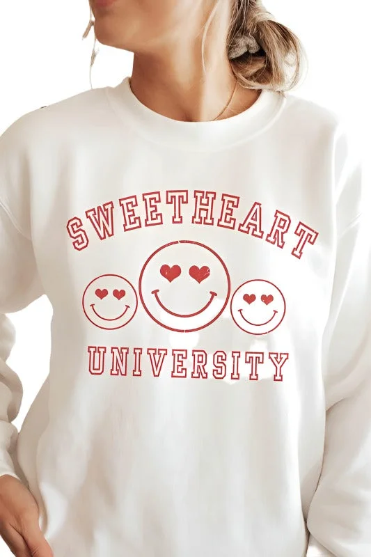 Valentine's Day Sweetheart University Graphic Sweatshirt