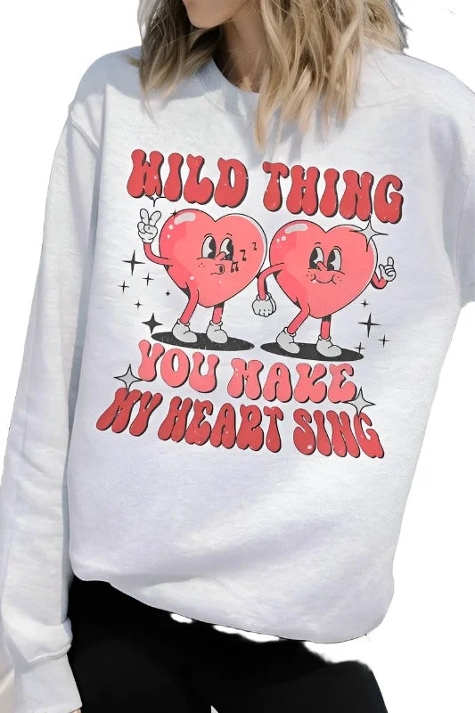 Valentine's Day Wild Thing You Make My Heart Sing