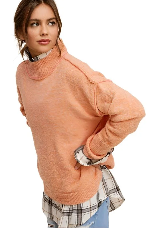 Womens High Neck Ella Layering Sweater