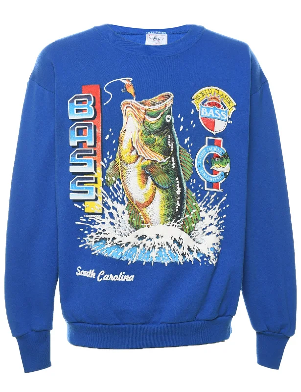 World Classic Bass Printed Sweatshirt - XL