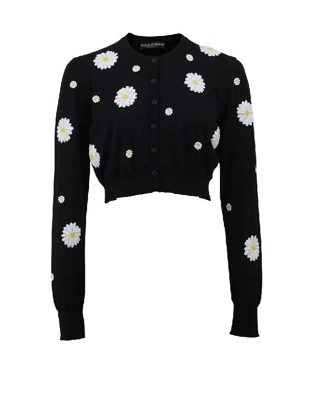 Daisy Cropped Cardigan