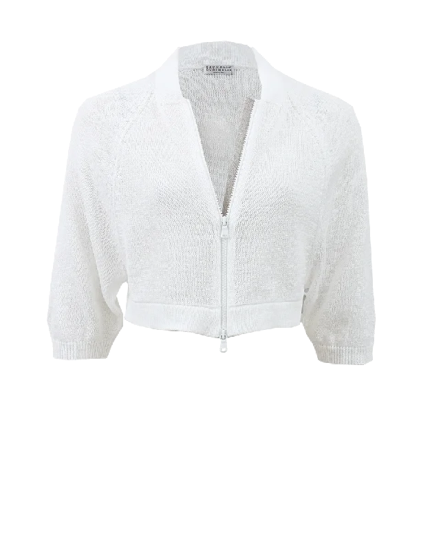 Monili Zip Cardigan