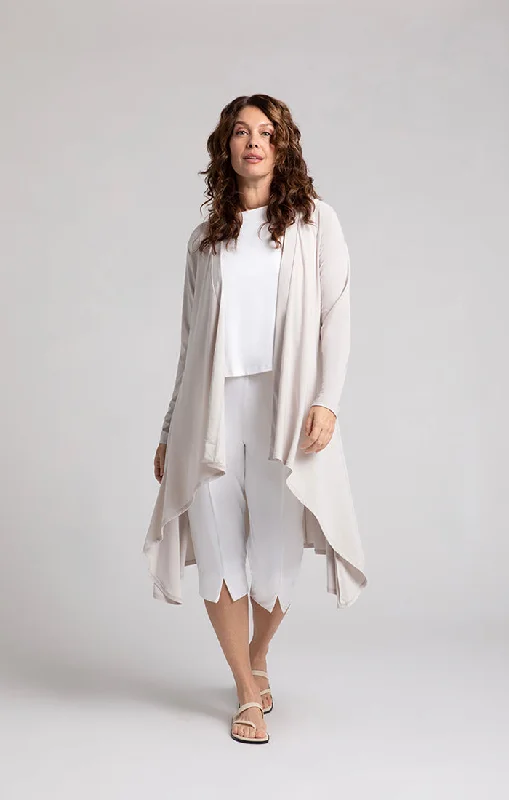 SYMPLI - FLUTTER DUSTER CARDIGAN