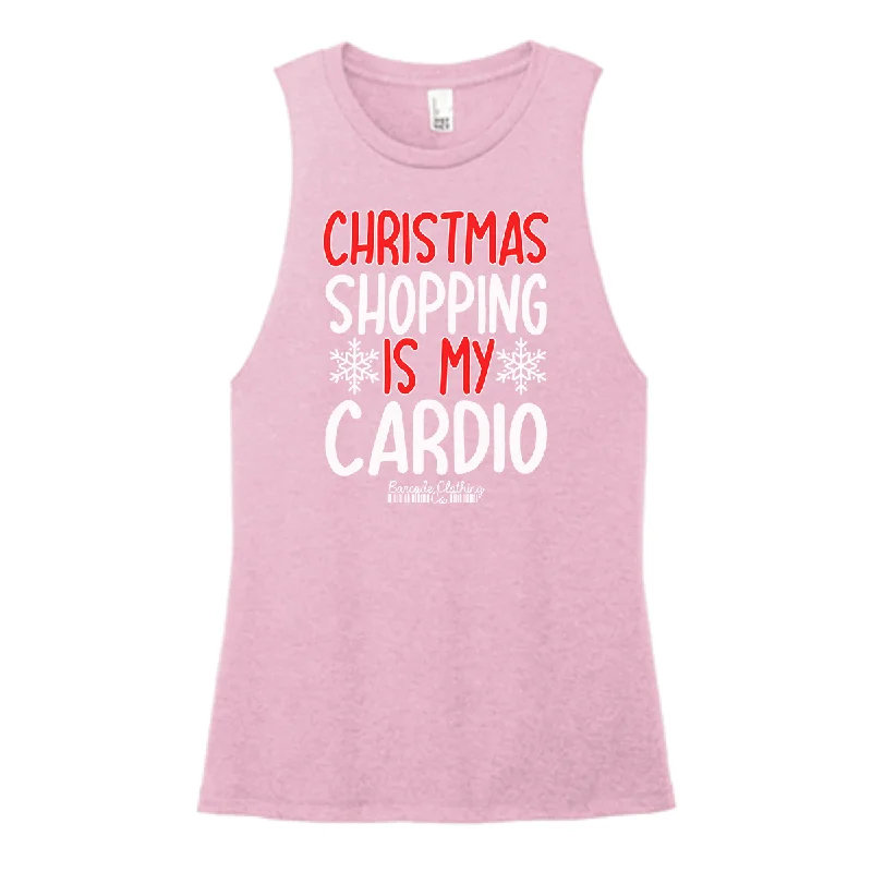 Christmas Is My Cardio Color Muscle Tank