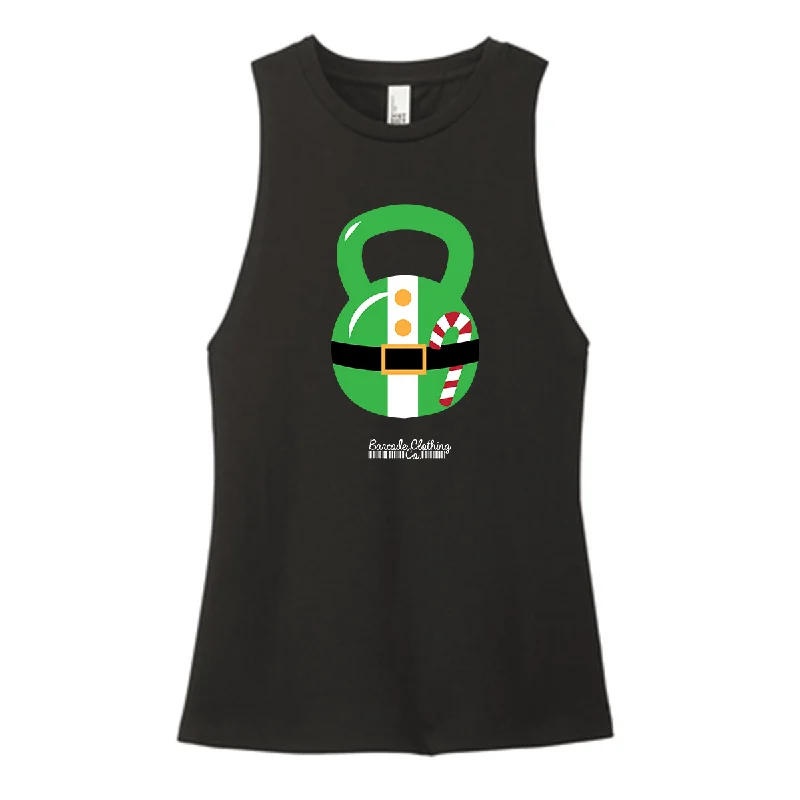 Elf Kettlebell Color Muscle Tank