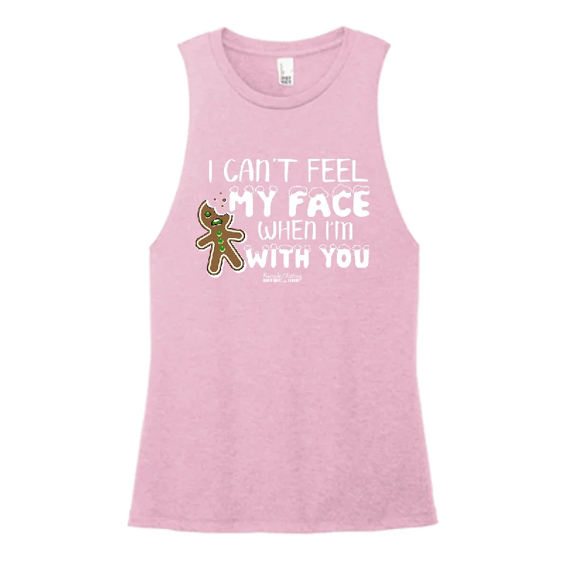 Feel My Face Color Muscle Tank