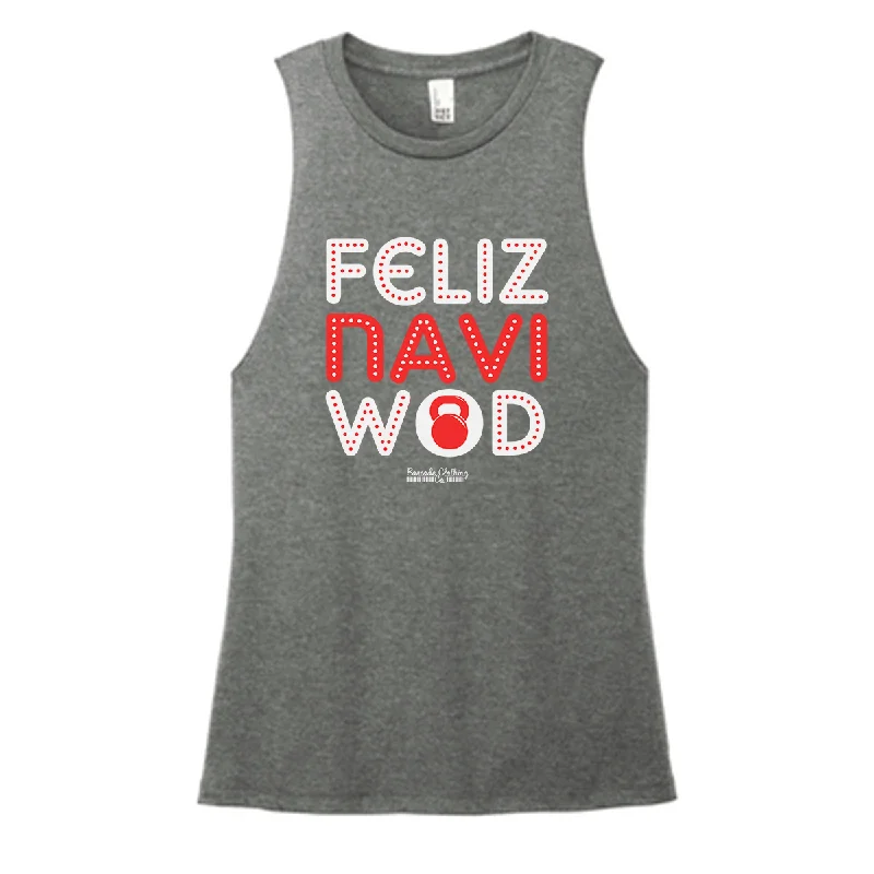 Feliz Navi Wod Color Muscle Tank