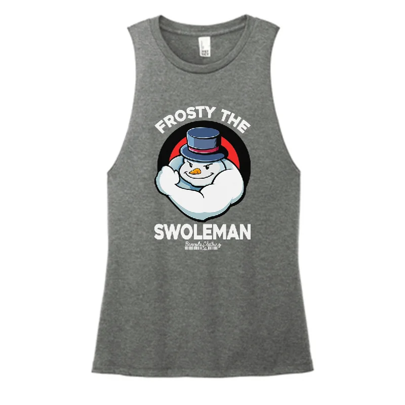 Frosty The Swoleman Color Muscle Tank