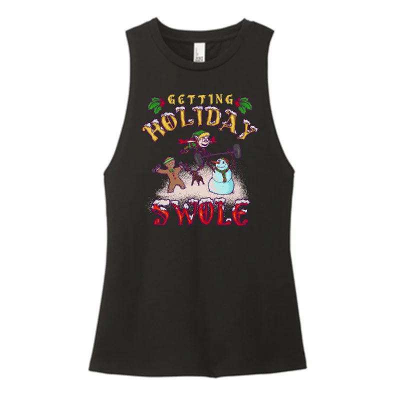 Holiday Swole Color Muscle Tank