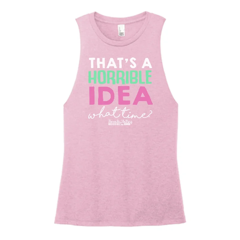 Horrible Idea Color Muscle Tank