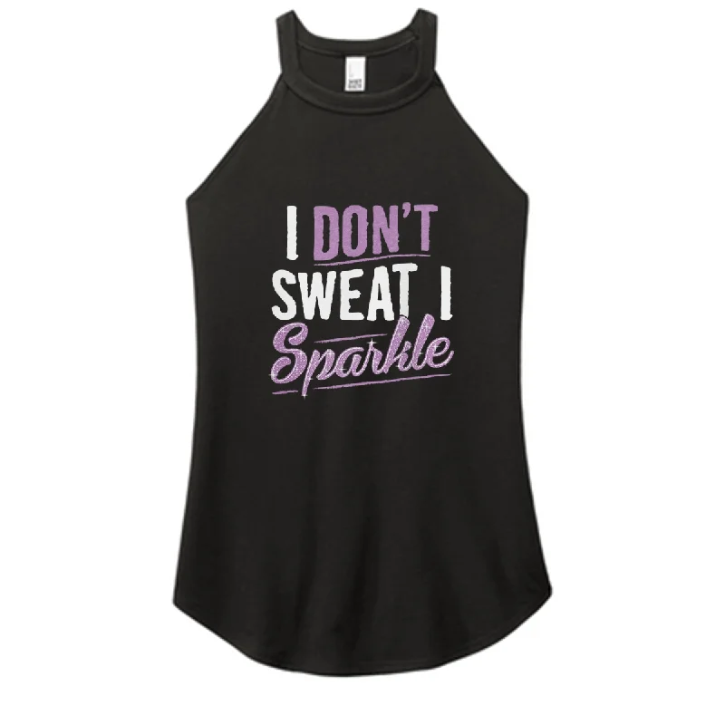 I Sparkle Color Rocker Tank