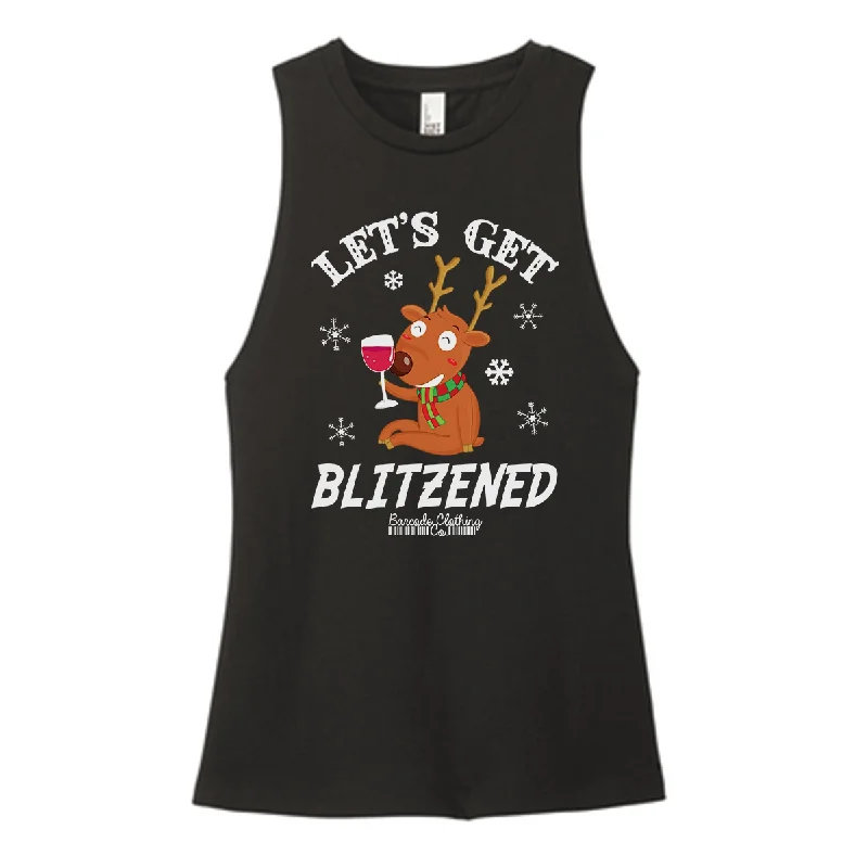 Let's Get Blitzened Color Muscle Tank