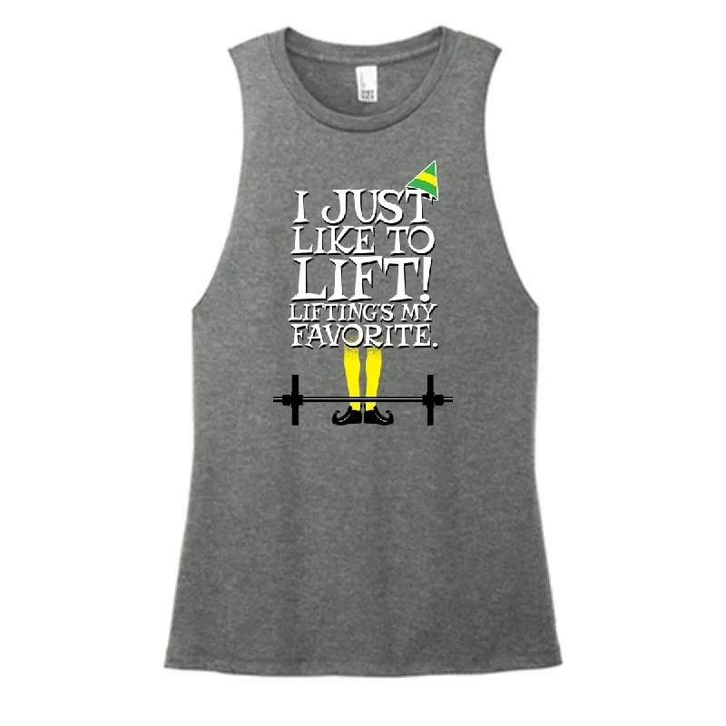 Lifting's My Favorite Color Muscle Tank