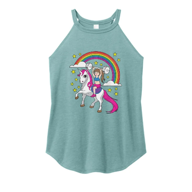 Magical Unicorn Color Rocker Tank