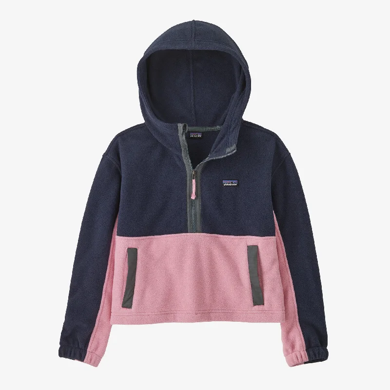 Patagonia Microdini Cropped Hoody New Navy