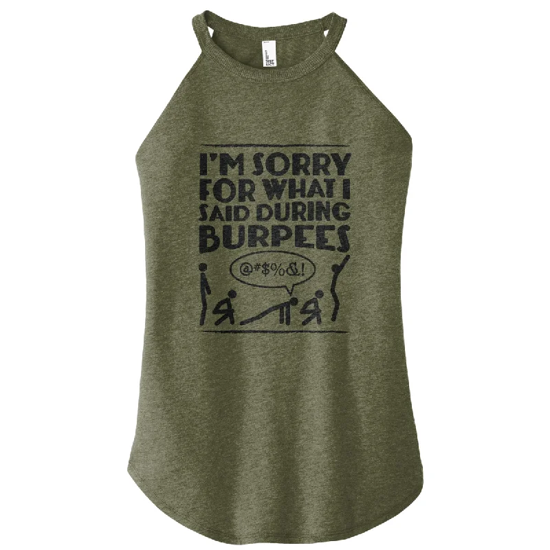 Sorry Burpees Rocker Tank