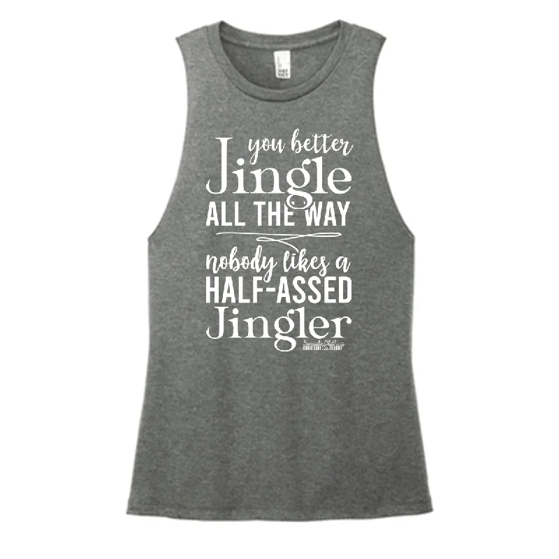 You Better Jingle Color Muscle Tank